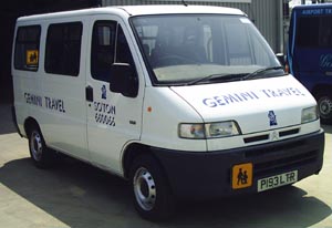 Gemini Travel - private & contract coach, minibus & car hire